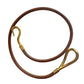 Hermès Jumbo Leather Hook Double Wrap Bangle Bracelet Choker - Hermes - Bracelet - A+ Stuff