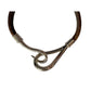 Hermès Jumbo Leather Hook Wrap Bangle Bracelet - Deep Brown - Hermès - Bracelet - A+ Stuff
