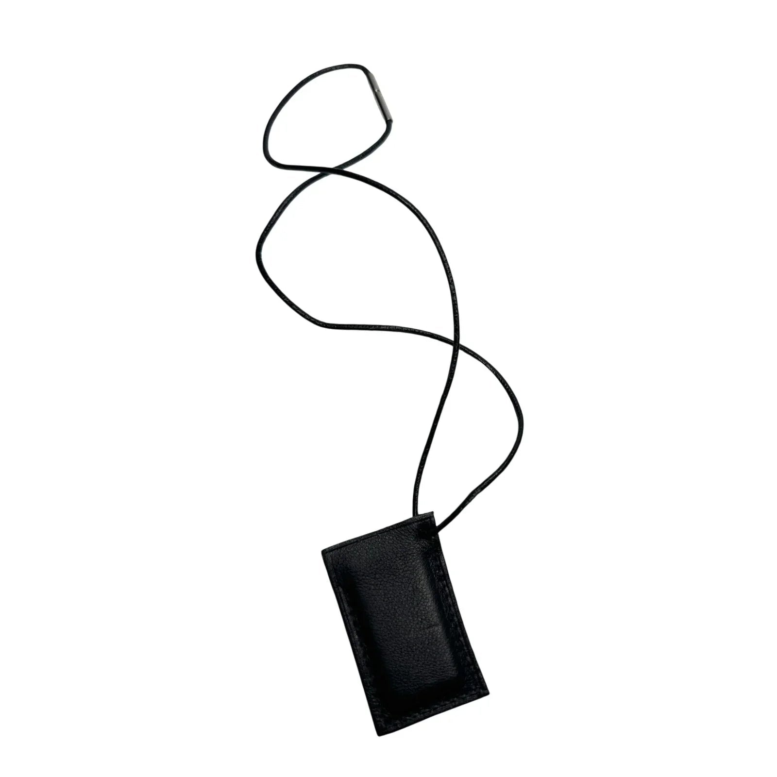 Hermes Leather Cord "AMOUR" (Top Only) Symbols Pendant - Hermès - Necklace with Pendant - A+ Stuff