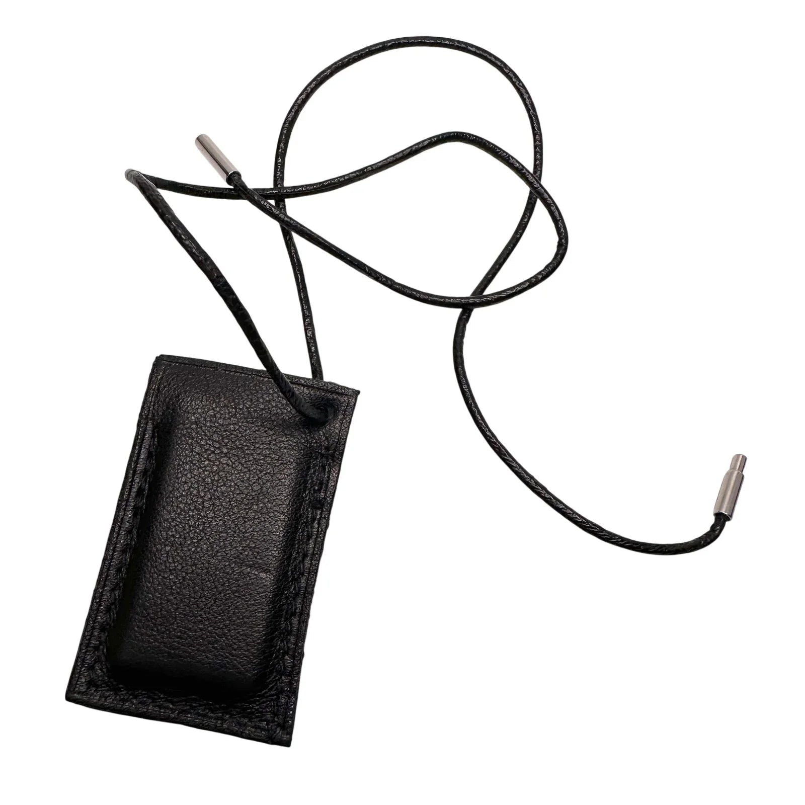 Hermes Leather Cord "AMOUR" (Top Only) Symbols Pendant - Hermès - Necklace with Pendant - A+ Stuff