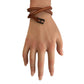 Hermes Tillet Leather Double Wrap Bracelet (Brown w White Stitching) - Hermès - Bracelet - A+ Stuff
