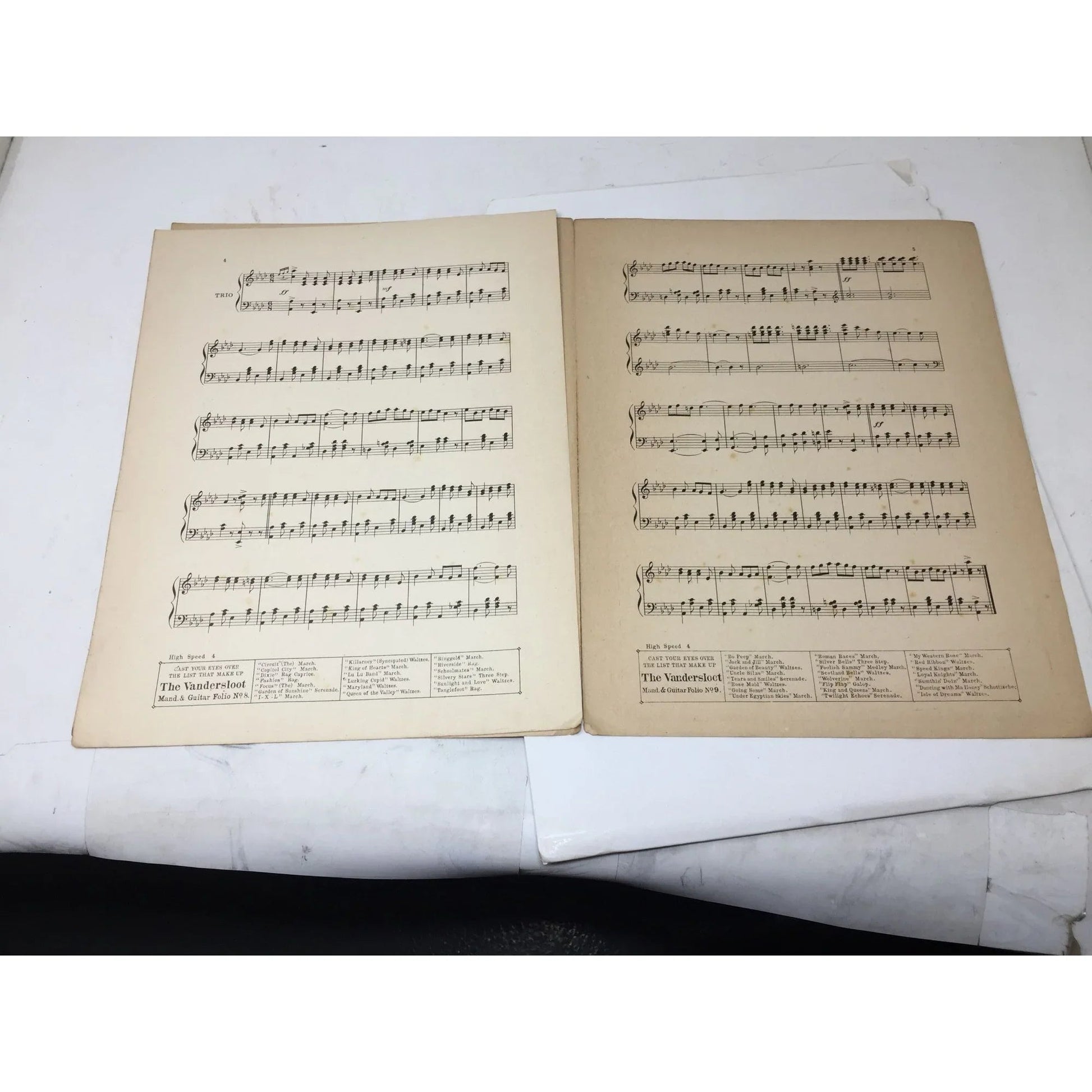 High speed : march two step by Harry J Lincoln - A+ Stuff - SHEET MUSIC - A+ Stuff