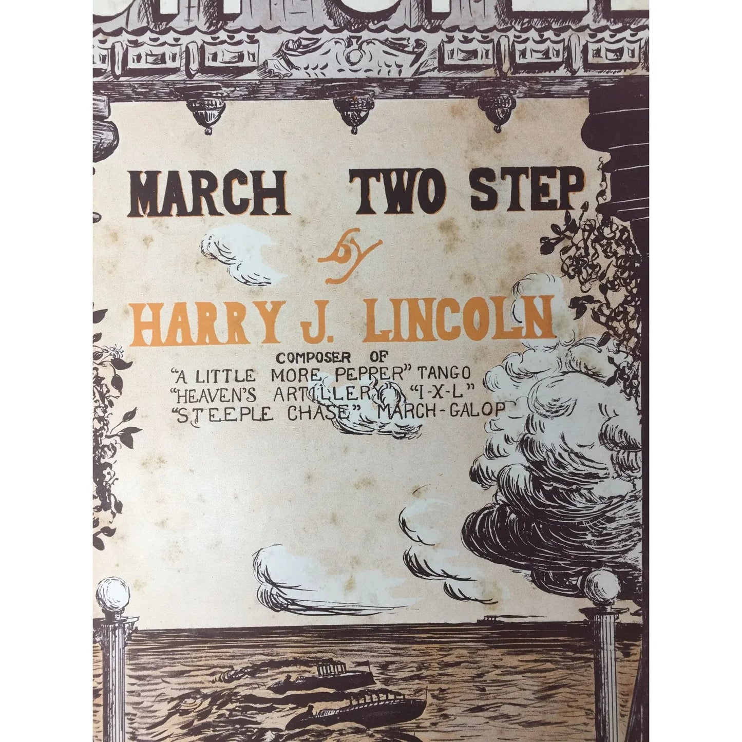 High speed : march two step by Harry J Lincoln - A+ Stuff - SHEET MUSIC - A+ Stuff
