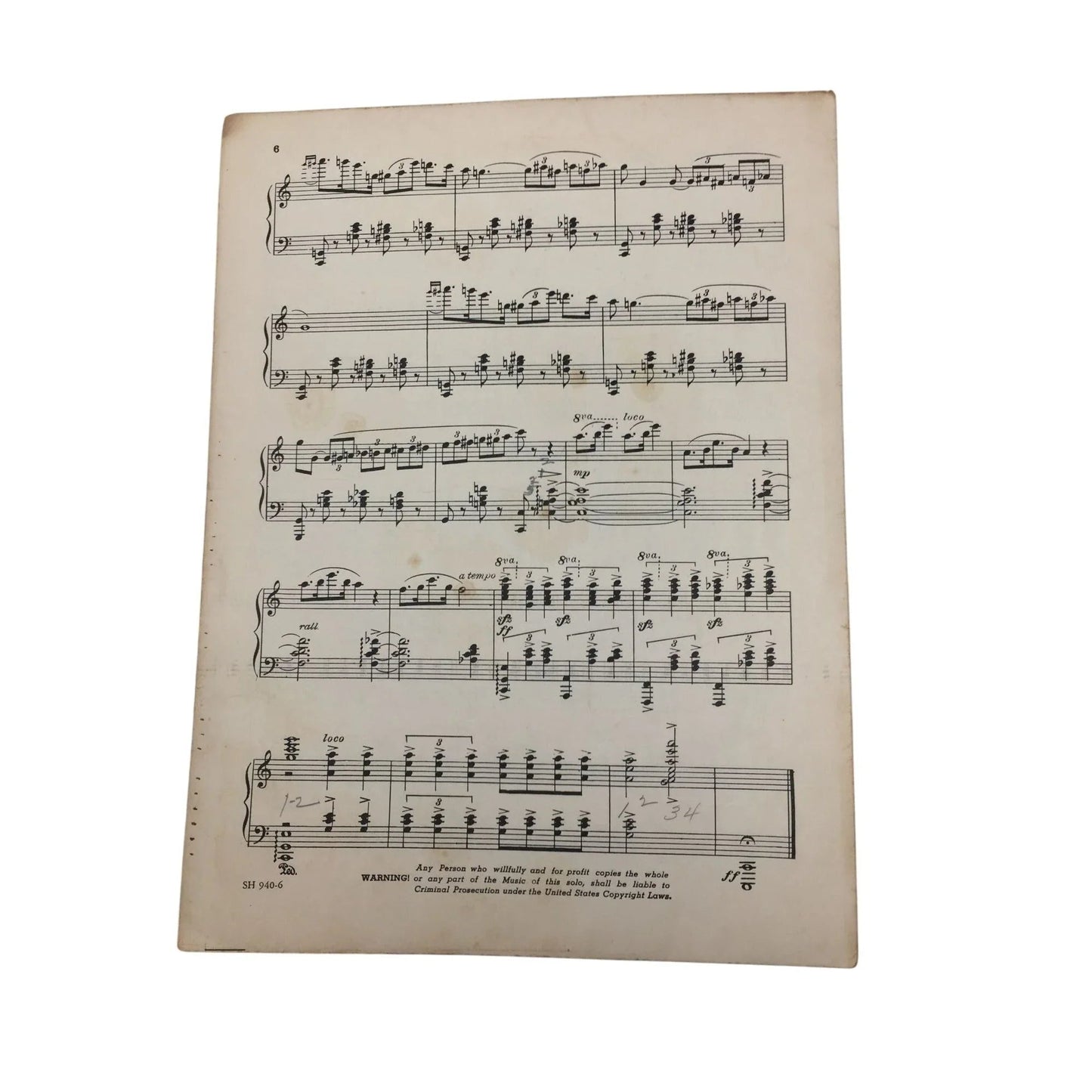''HOLIDAY'' Sheet Music by Mort Dixon and Ethel Ponce - A+ Stuff - SHEET MUSIC - A+ Stuff