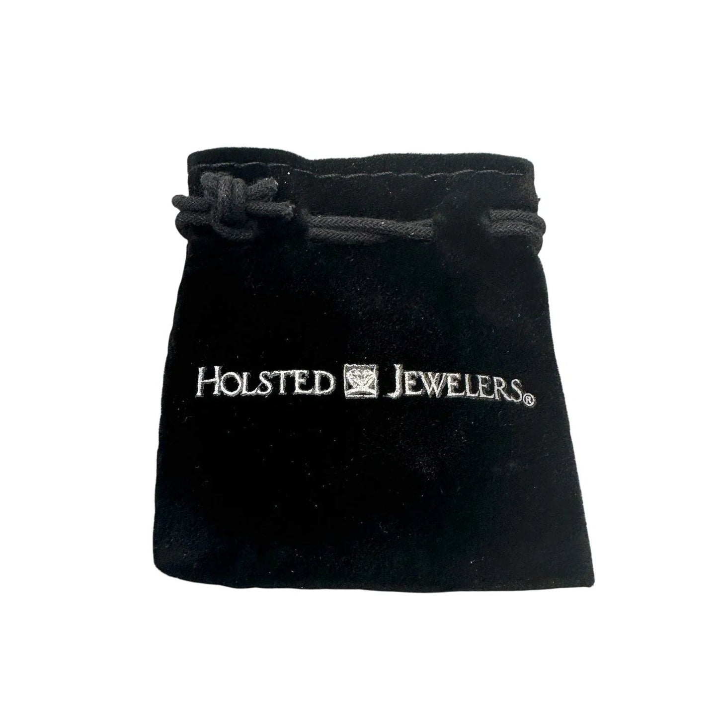 Holsted Jewelers Rhodium Plated Wide Detailed Hoop Diamond Earrings - Unbranded - Earrings - A+ Stuff