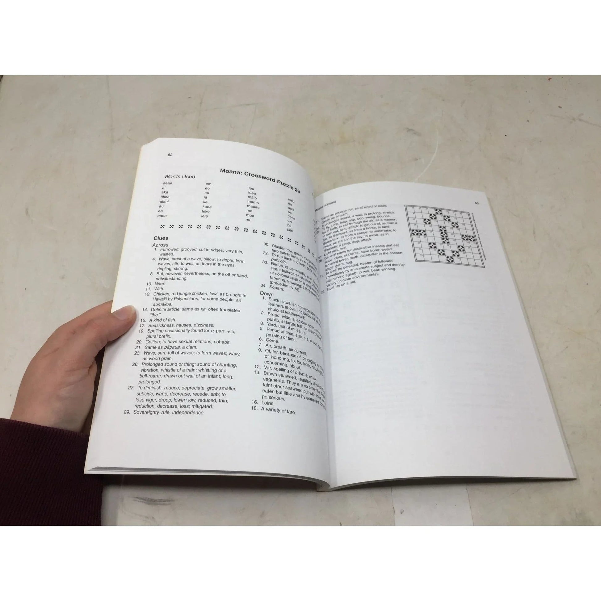 Ho'opilipili 'Ōlelo: Hawaiian Language Crossword Puzzles/Word Search Puzzles/Crossword Dictionary - A+ Stuff - Books - A+ Stuff