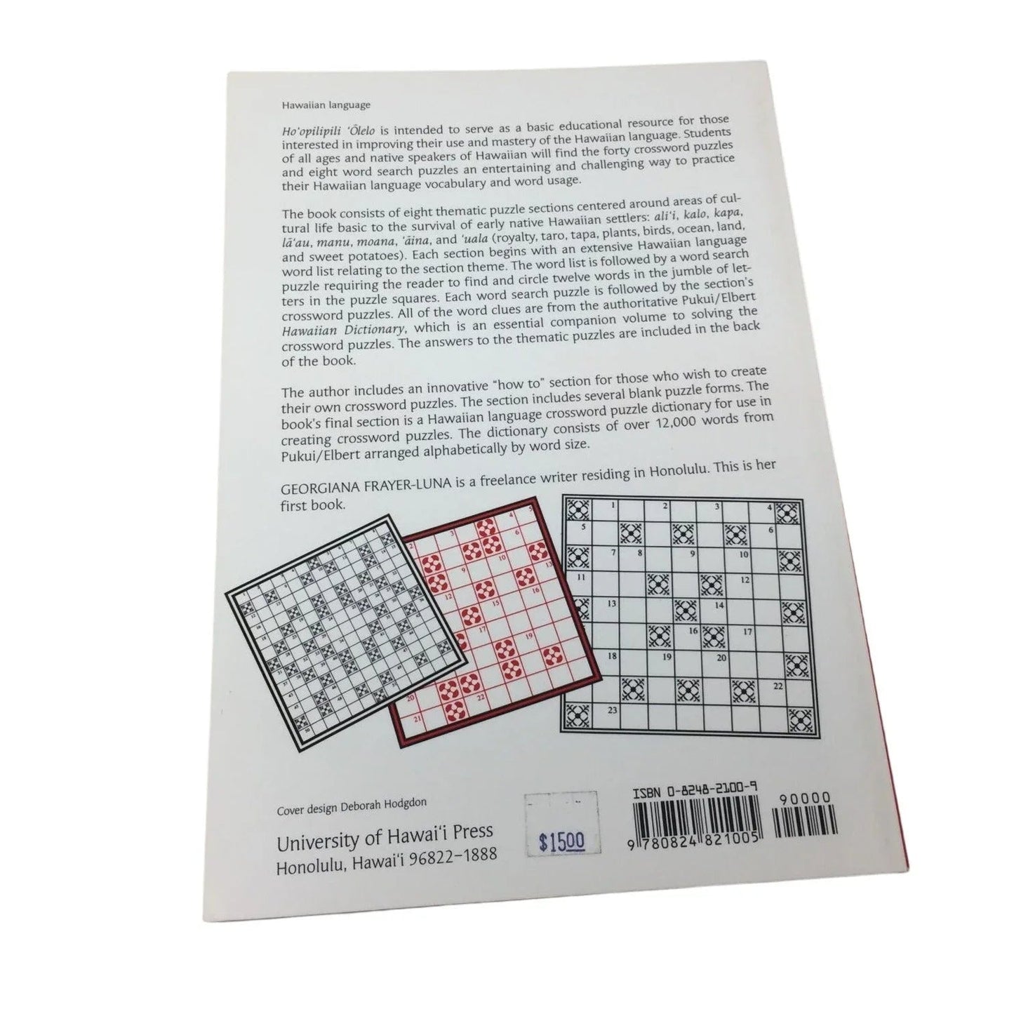 Ho'opilipili 'Ōlelo: Hawaiian Language Crossword Puzzles/Word Search Puzzles/Crossword Dictionary - A+ Stuff - Books - A+ Stuff