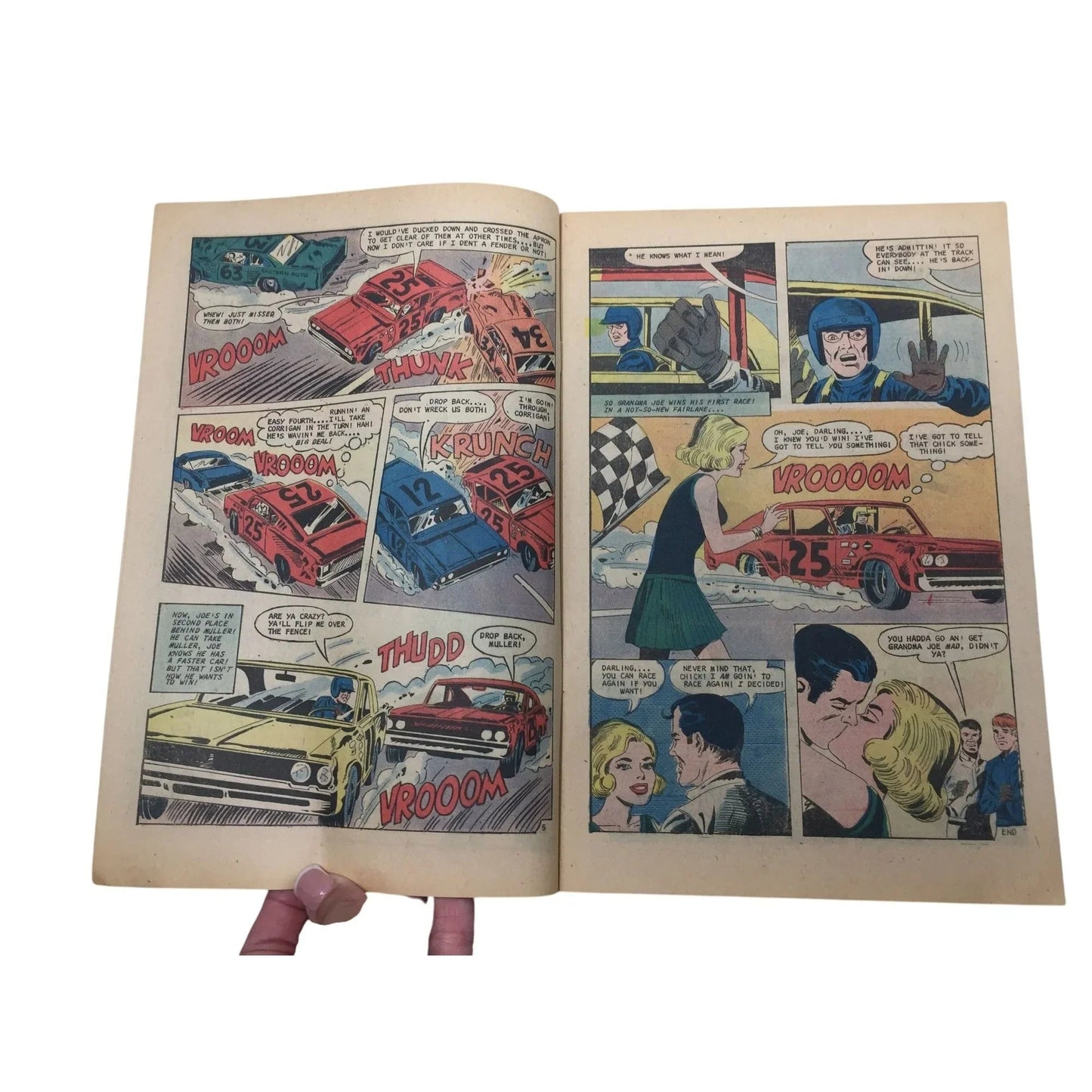 Hot Rods and Racing Cars... with Clint Curtis and the road knights - A+ Stuff - comic book - A+ Stuff