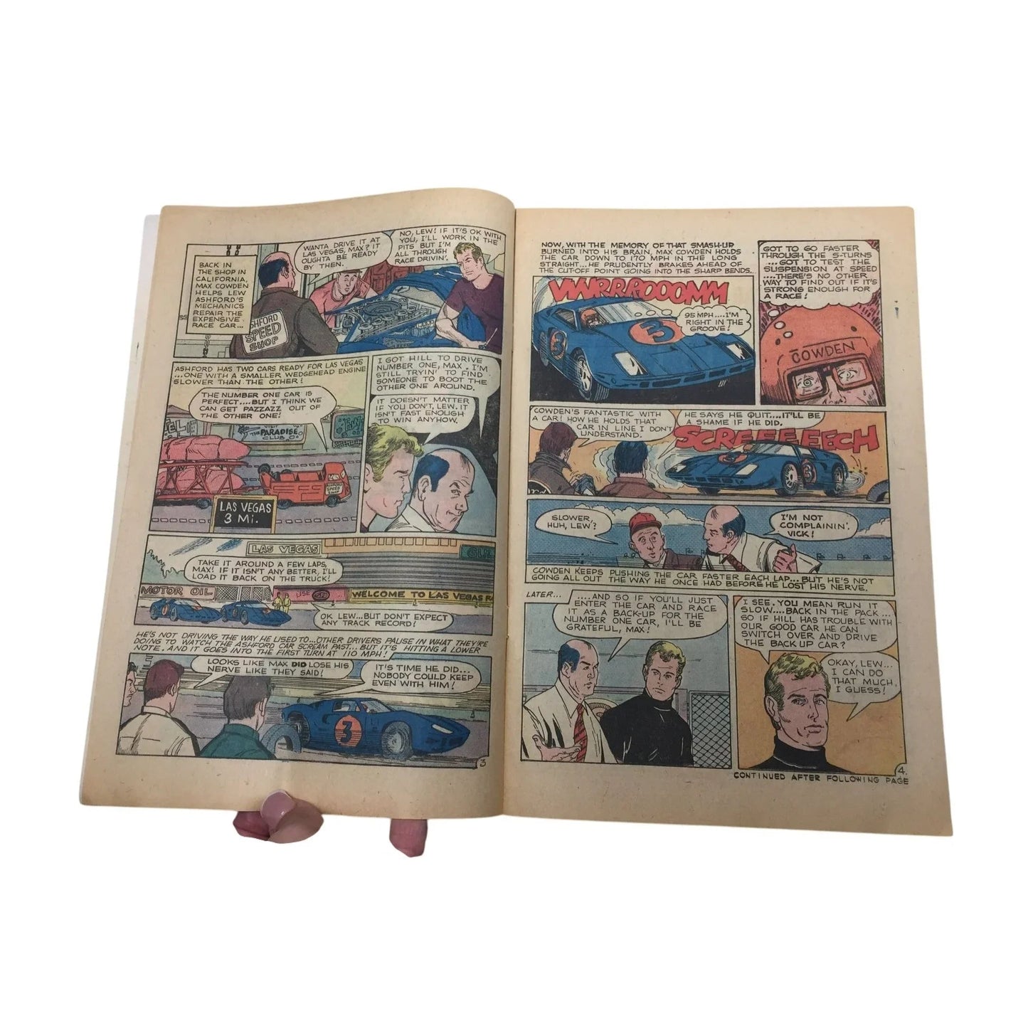 Hot Rods and Racing Cars... with Clint Curtis and the road knights - A+ Stuff - comic book - A+ Stuff