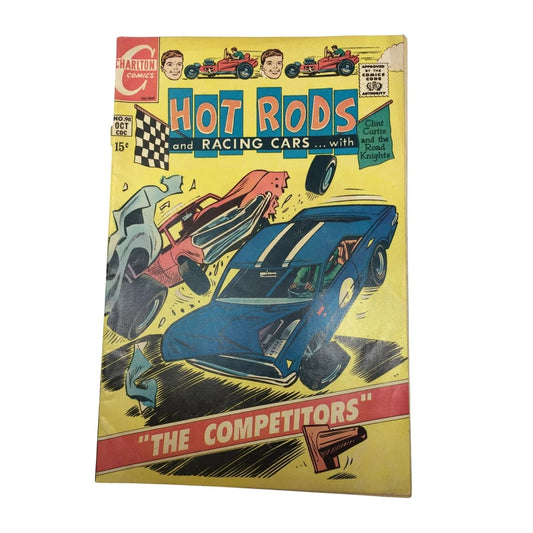 ''HOT RODS AND RACING CARS... WITH CLINT CURTIS AND THE ROAD KNIGHTS'' - A+ Stuff - comic books - A+ Stuff