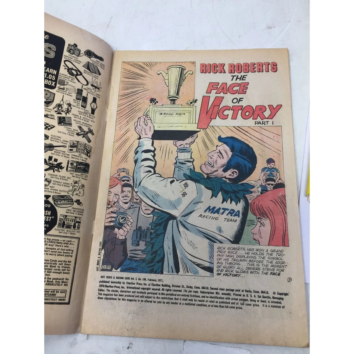 Hot Rods and Racing Cars... with Clint Curtis and the road knights - A+ Stuff - comic books - A+ Stuff