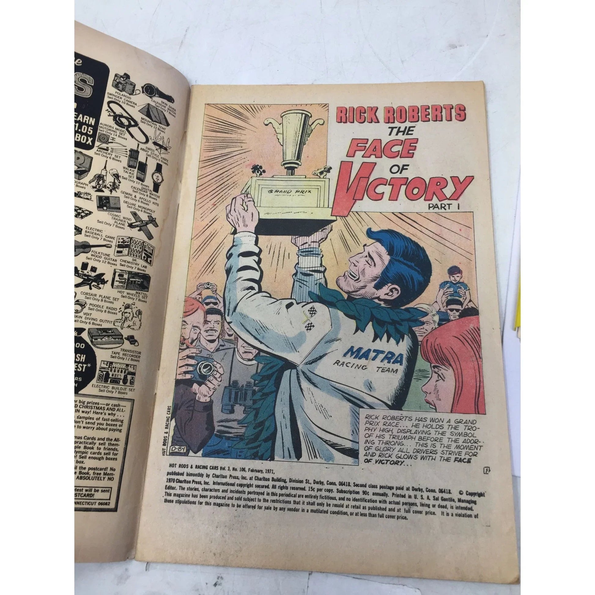 Hot Rods and Racing Cars... with Clint Curtis and the road knights - A+ Stuff - comic books - A+ Stuff