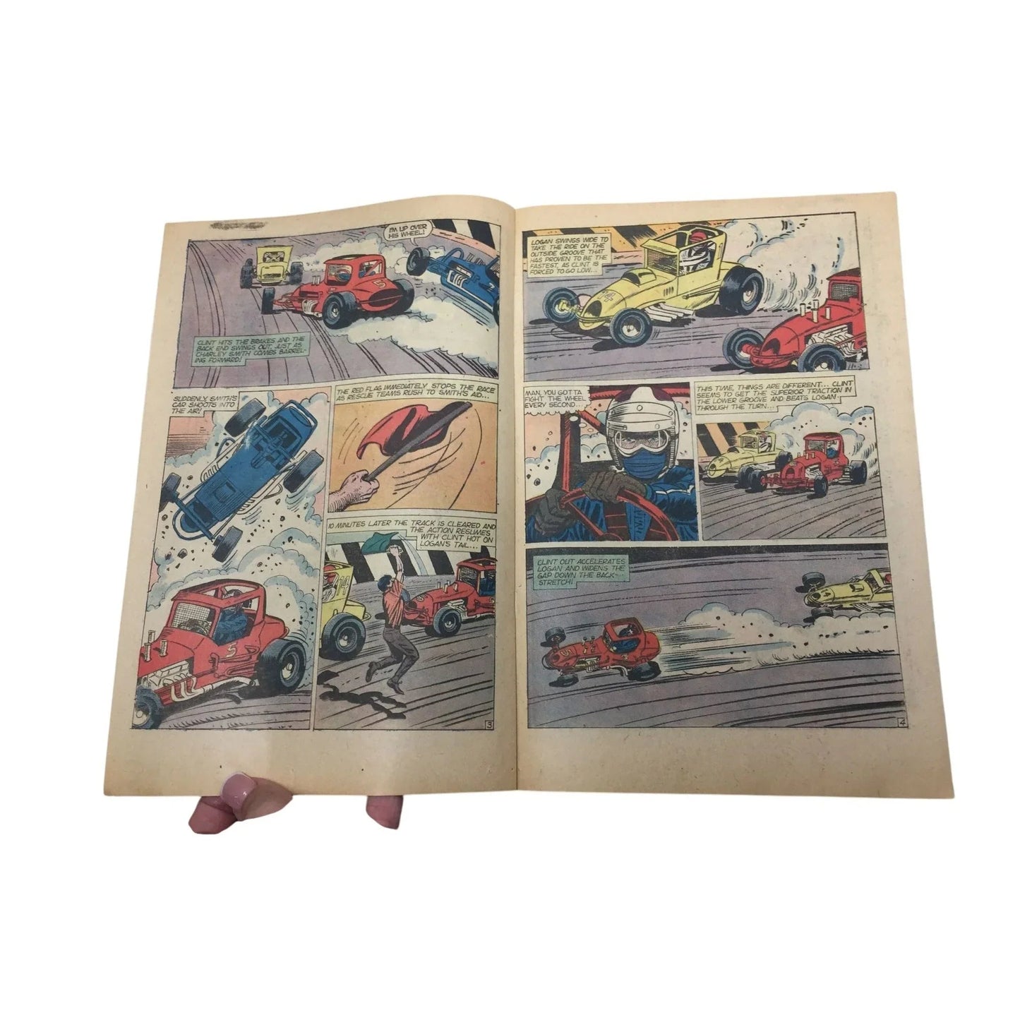Hot Rods and Racing Cars... with Clint Curtis and the road knights - A+ Stuff - comic book - A+ Stuff