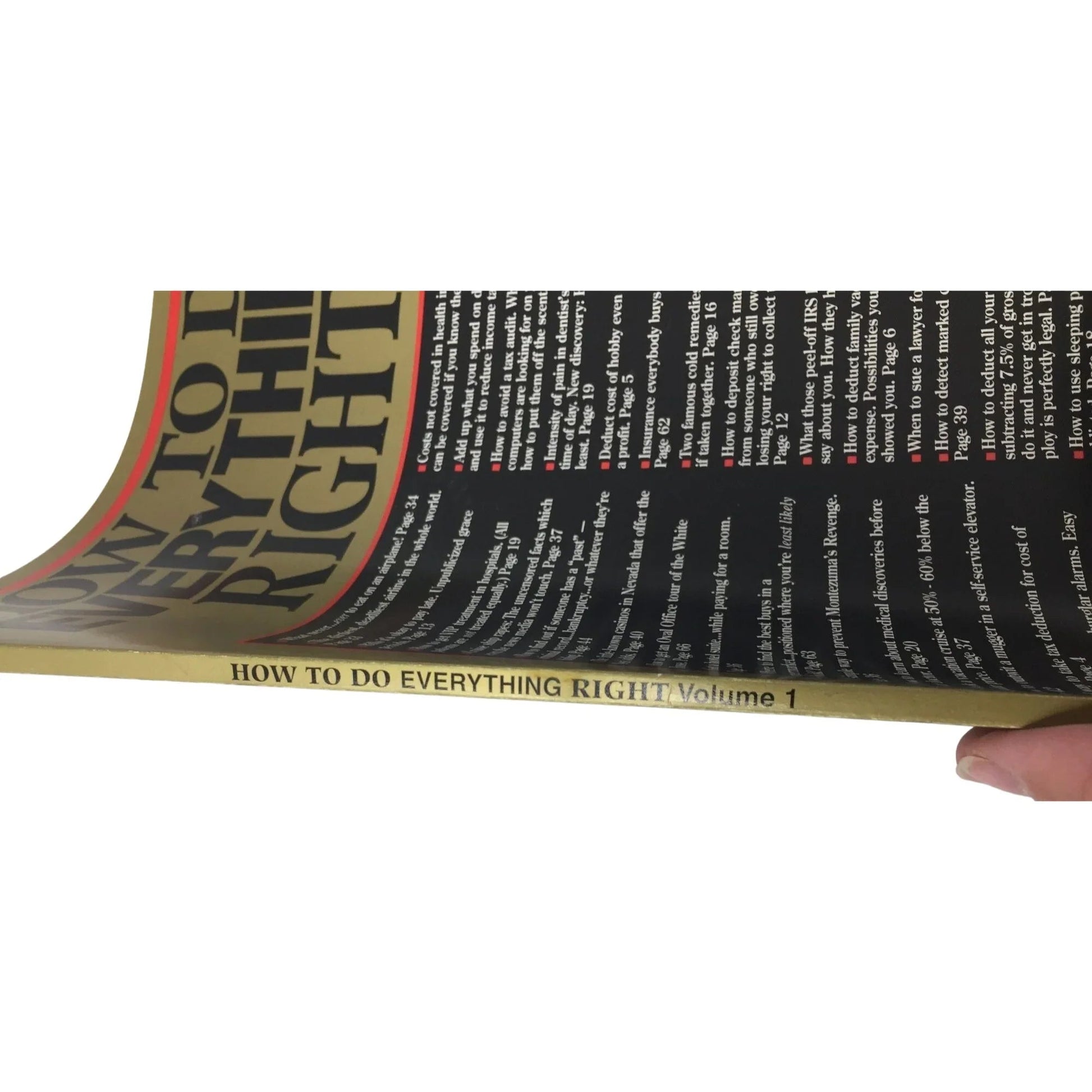 How To Do Everything Right Volume 1 Bottom Line Personal Book - A+ Stuff - Books - A+ Stuff