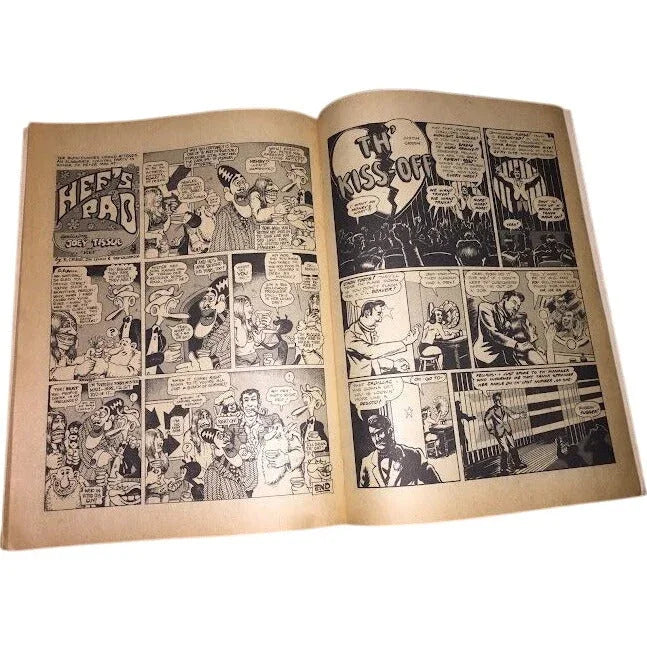 Bijou Funnies No. 6 Underground Comic Book- 1970s Bijou Funnies  A+ Stuff comic book