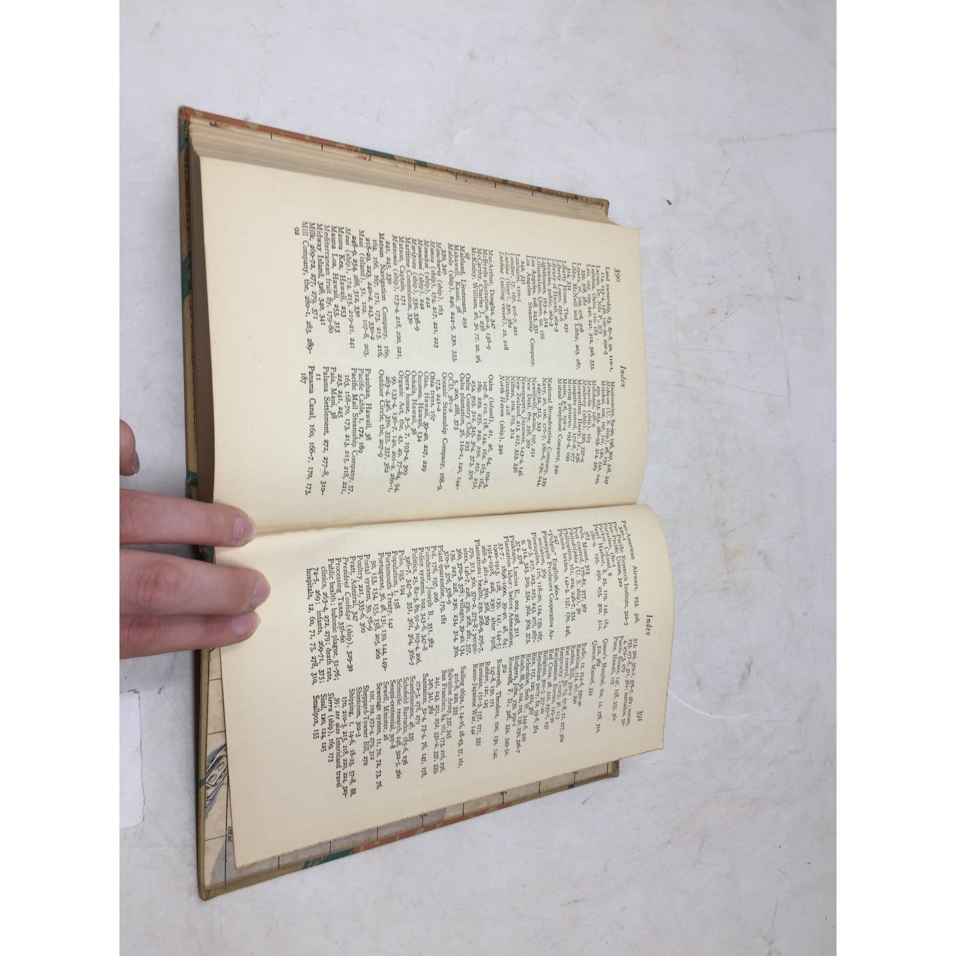 Antique Hard Cover Copy of "Hawaii, Off-Shore Territory" by Helen Gay Pratt unbranded  A+ Stuff Vintage Books