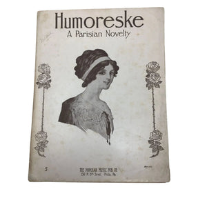 Humoreske A Parisian Novel Vintage Sheet Music book