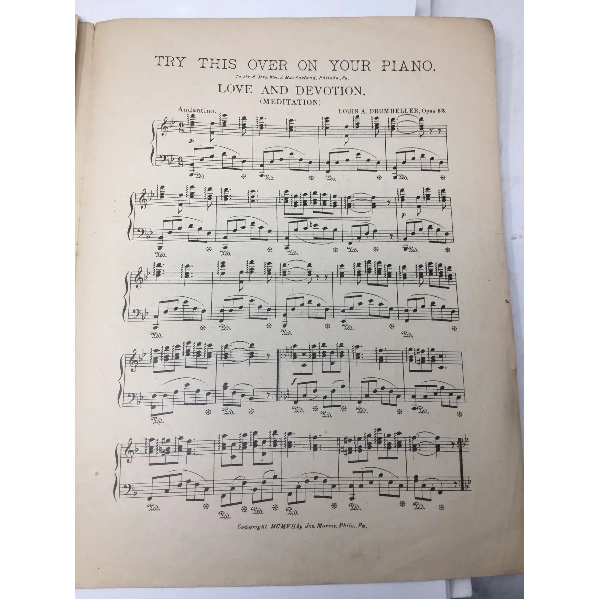 Humoreske A Parisian Novel Vintage Sheet Music book - A+ Stuff - Sheet Music - A+ Stuff