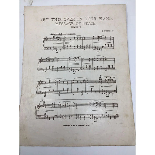 Humoreske A Parisian Novel Vintage Sheet Music book - A+ Stuff - Sheet Music - A+ Stuff