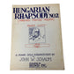 HUNGARIAN RHAPSODY NO 2 (ABRIDGED CONCERT VERSION) - A+ Stuff - sheet music - A+ Stuff