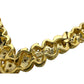 Elegant 1/2 Ct Natural Diamond Chevron Evening Necklace Gold Plated Brass -  A+ Stuff Necklace