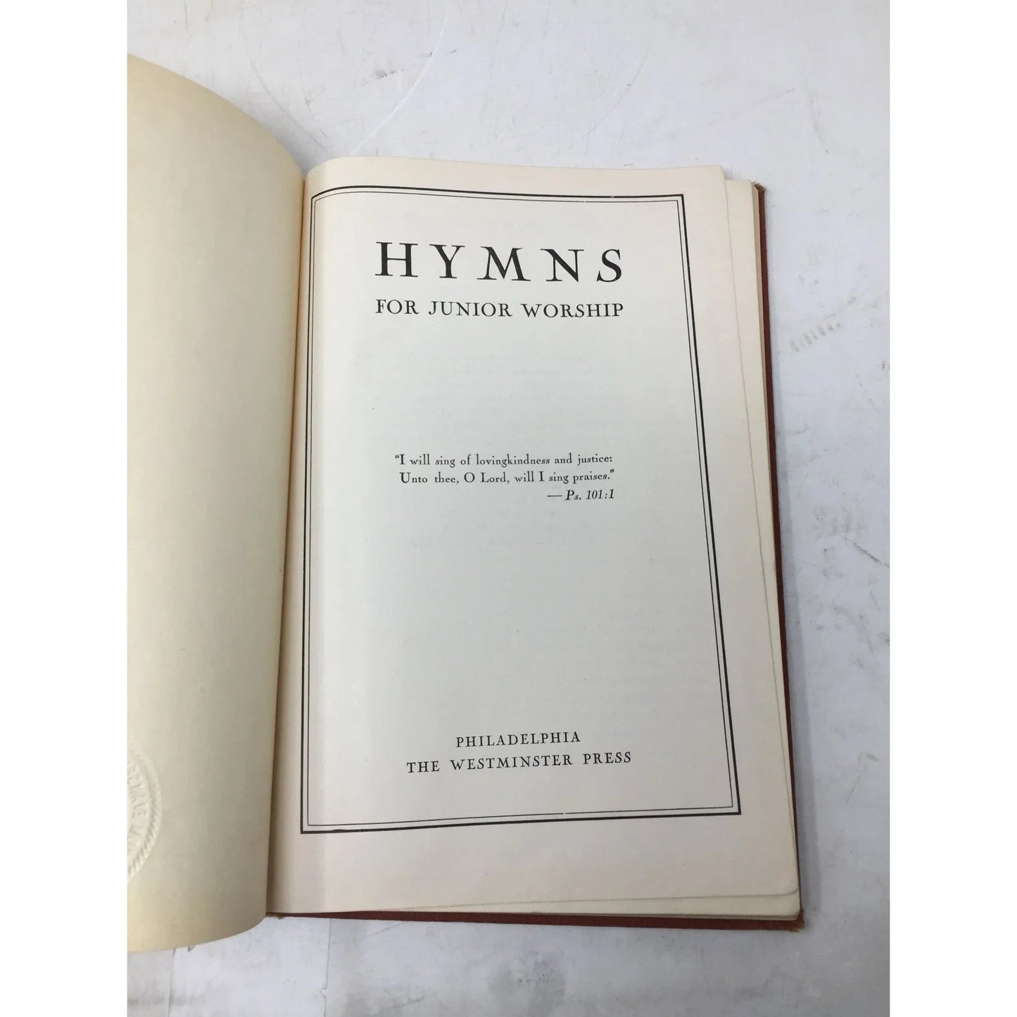 HYMNS FOR JUNIOR WORSHIP HARDCOVER BOOK - A+ Stuff - Books - A+ Stuff