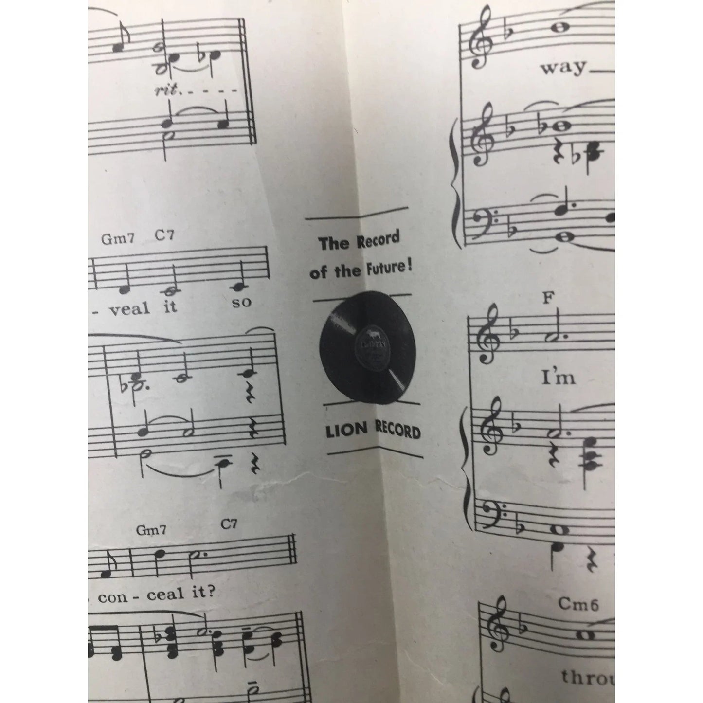 ''I don't care who knows it'' Vintage Sheet Music - A+ Stuff - SHEET MUSIC - A+ Stuff