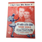 ''I don't care who knows it'' Vintage Sheet Music - A+ Stuff - SHEET MUSIC - A+ Stuff