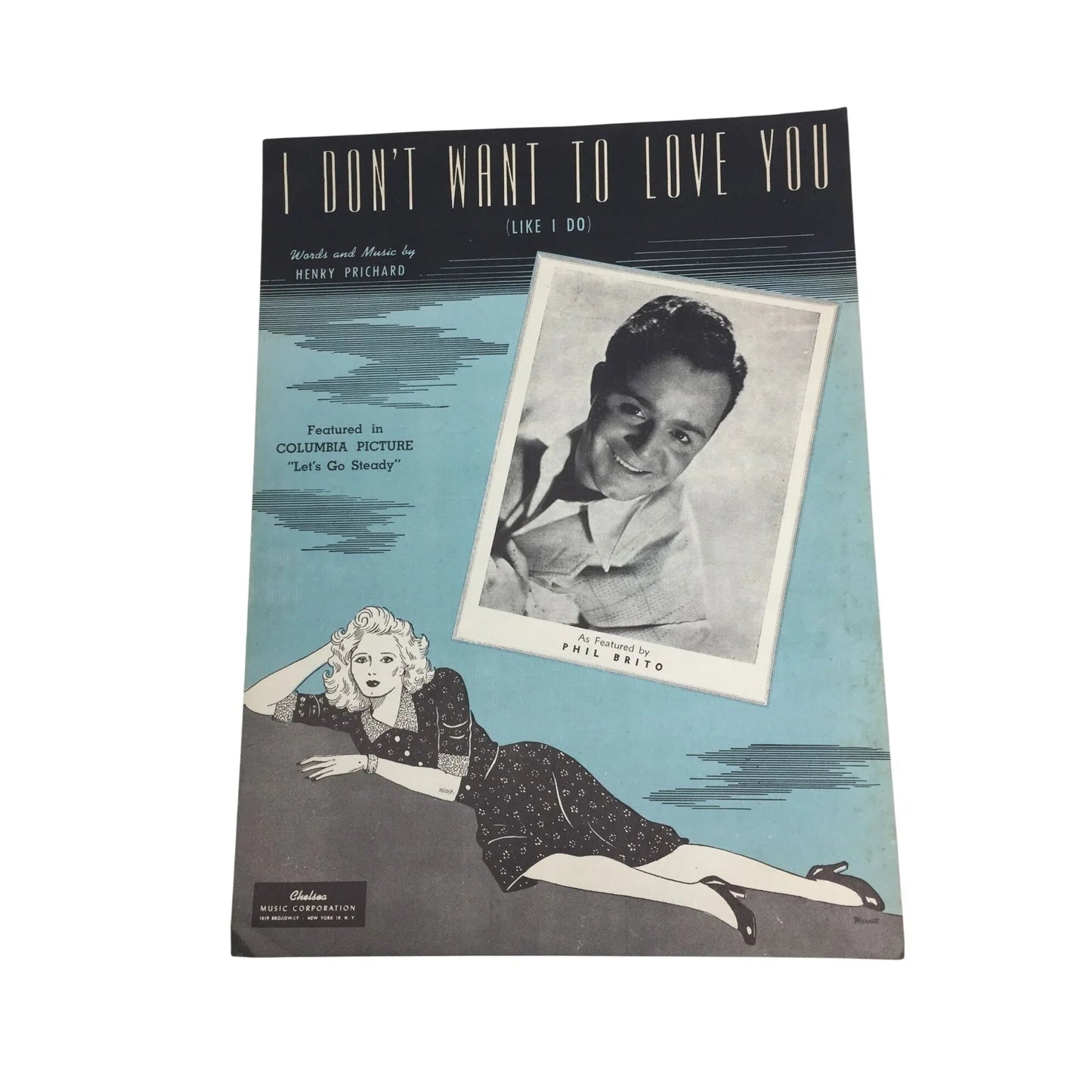 ''I Don't Want To Love You (Like I Do)'' by Henry Prichard - A+ Stuff - SHEET MUSIC - A+ Stuff
