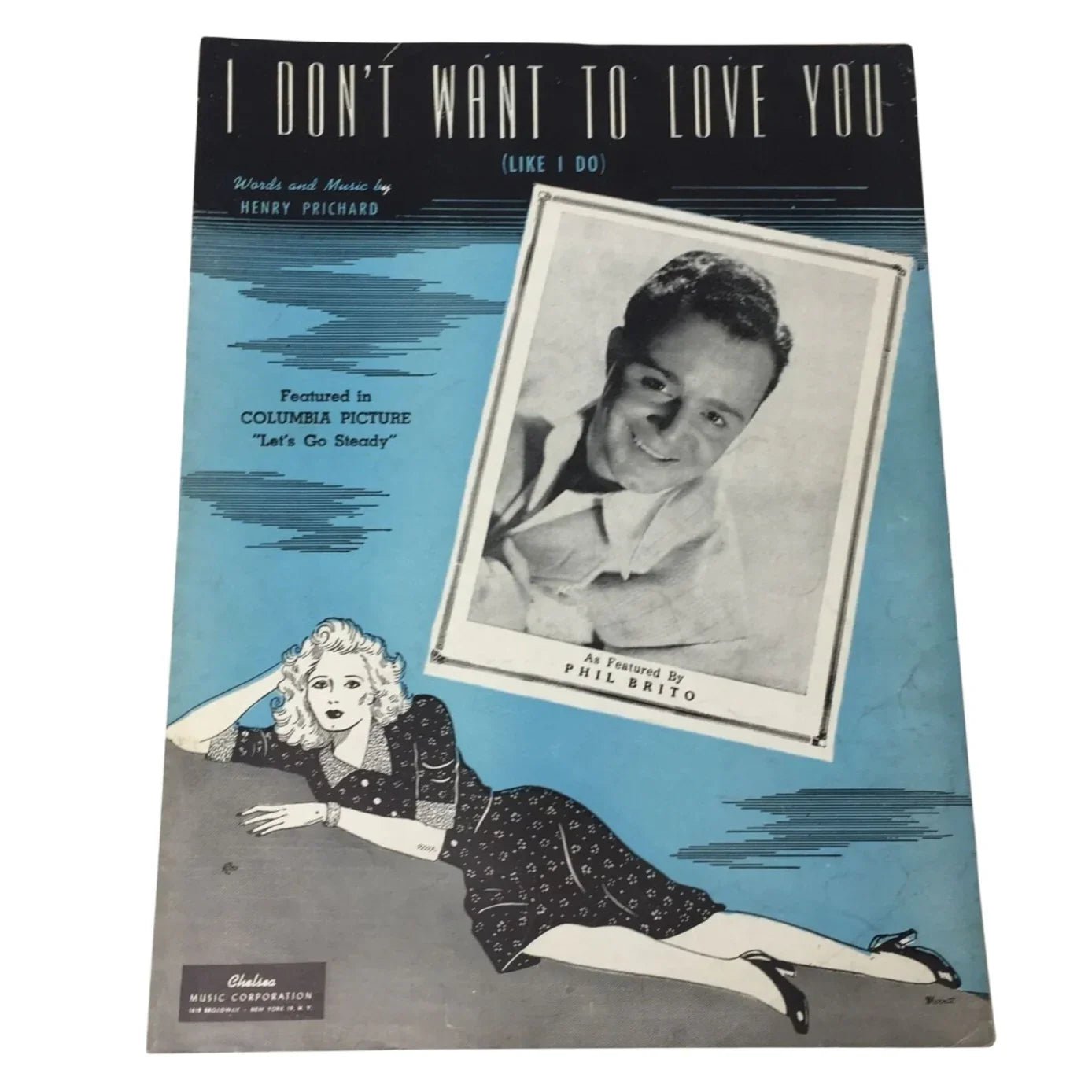 I Don't Want to Love You (Like I Do) Words and music by Henry Prichard - A+ Stuff - Sheet Music - A+ Stuff