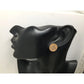 ''I love Nerds'' Women's Copper Tone Circle Stud Earrings - A+ Stuff - Earrings - A+ Stuff