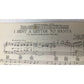 ''I Sent A Letter To Santa (To Watch Over Daddy for me)'' Vintage sheet music - A+ Stuff - sheet music - A+ Stuff
