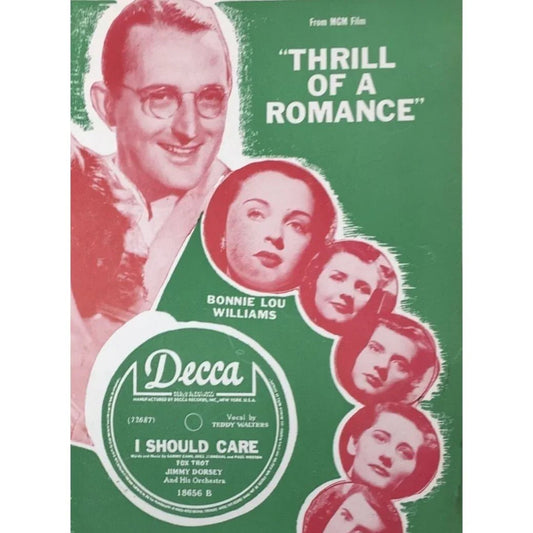 ''I SHOULD CARE'' VINTAGE SHEET MUSIC - A+ Stuff - SHEET MUSIC - A+ Stuff