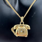 Rare Givenchy Paris New York Old Fashioned Telephone Necklace