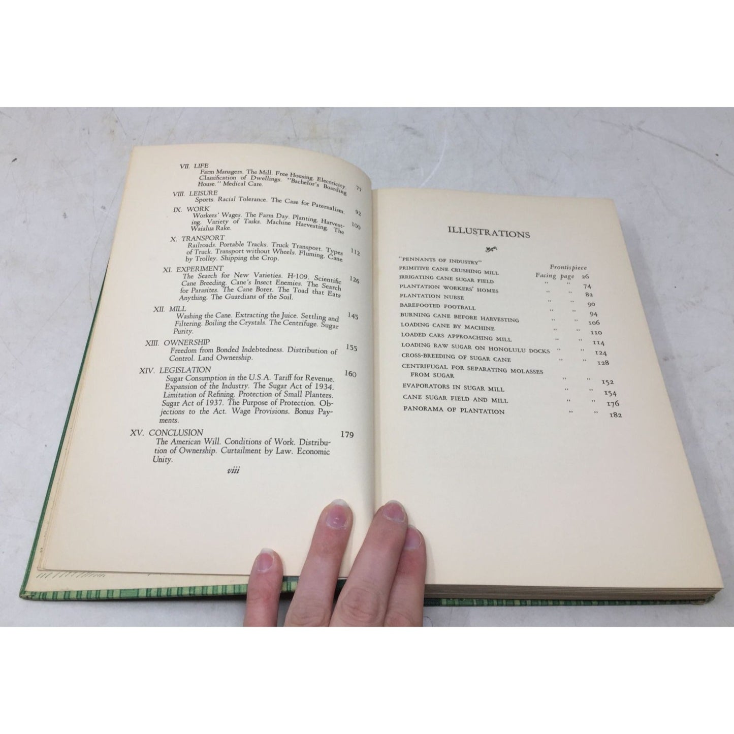 Collectible Hardcover Book Titled "King Cane: The Story of Sugar in Hawaii unbranded  A+ Stuff Sheet Music