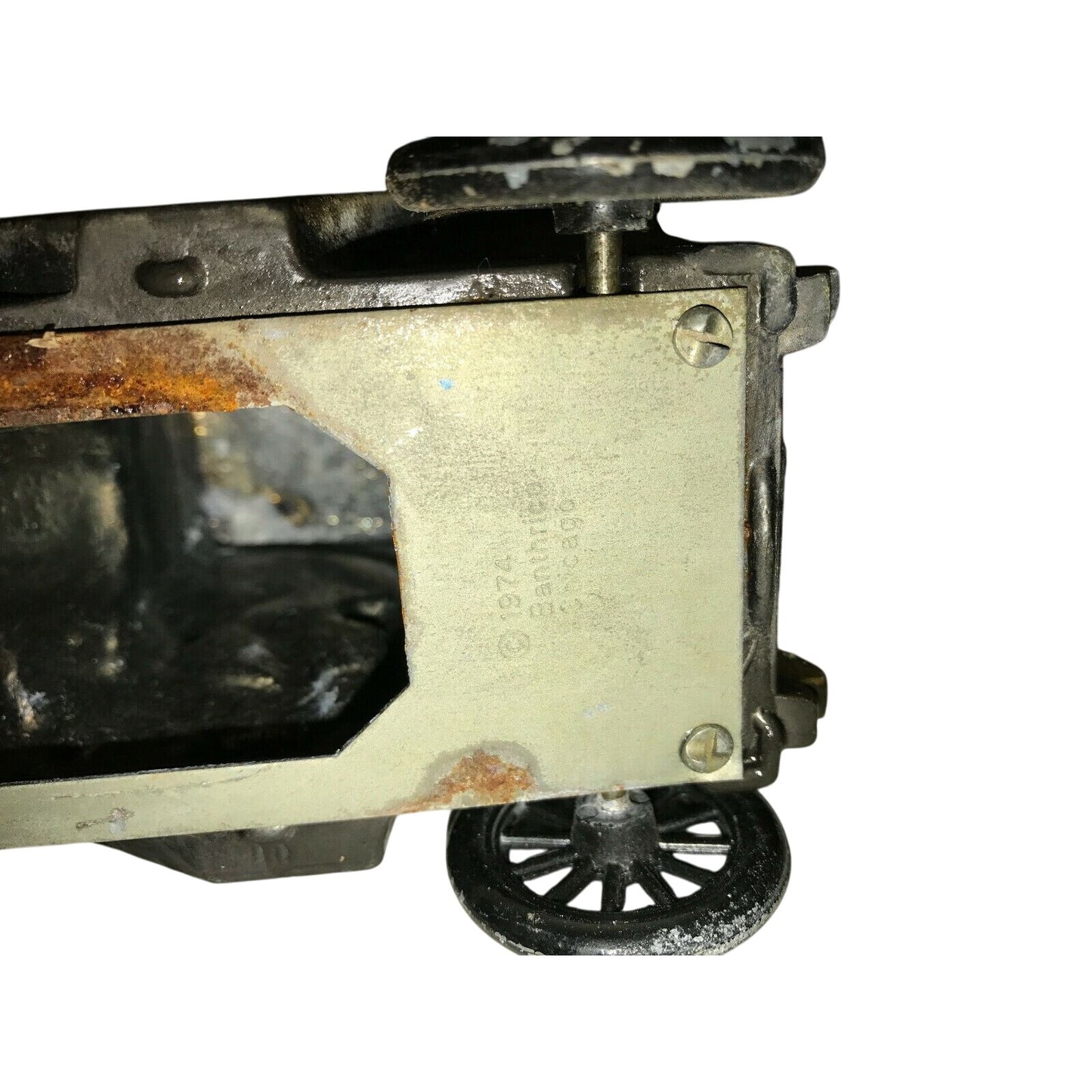 Vintage FIRST FEDERAL SAVINGS Of DETROIT Classic Car Money Bank Promo Item (1974)