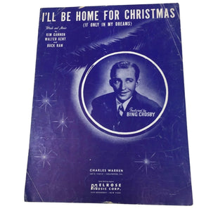 ''I'll be Home for Christmas (If only in my dreams)'' Sheet Music