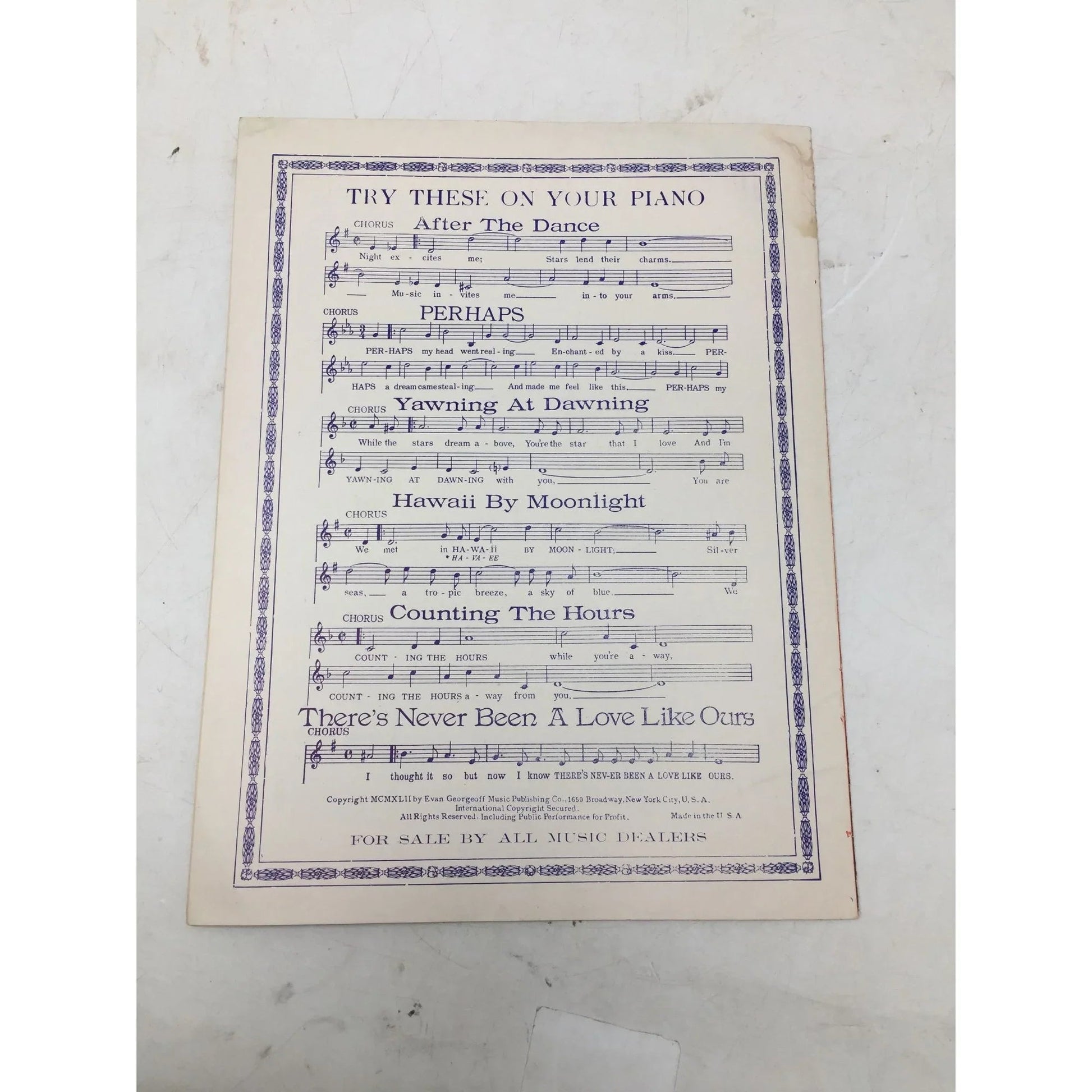 ''I'll Keep My Faith in You'' by Robert Nagy and J J Lucas - A+ Stuff - SHEET MUSIC - A+ Stuff