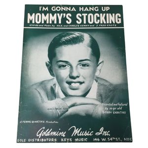 ''I'm Gonna Hang Up Mommy's Stocking'' Vintage 1953 Sheet Music book