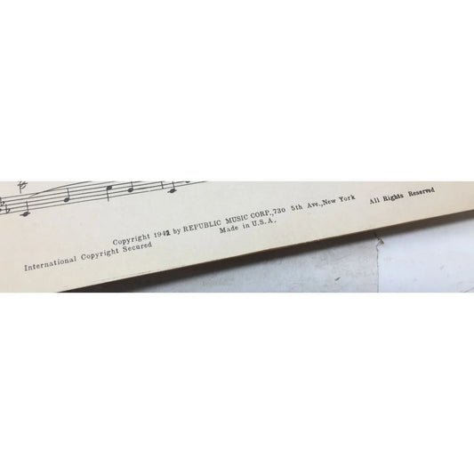 ''(I'm Headin' For the Blue Horizon) Where The Mountains Meet the Sky'' - A+ Stuff - SHEET MUSIC - A+ Stuff