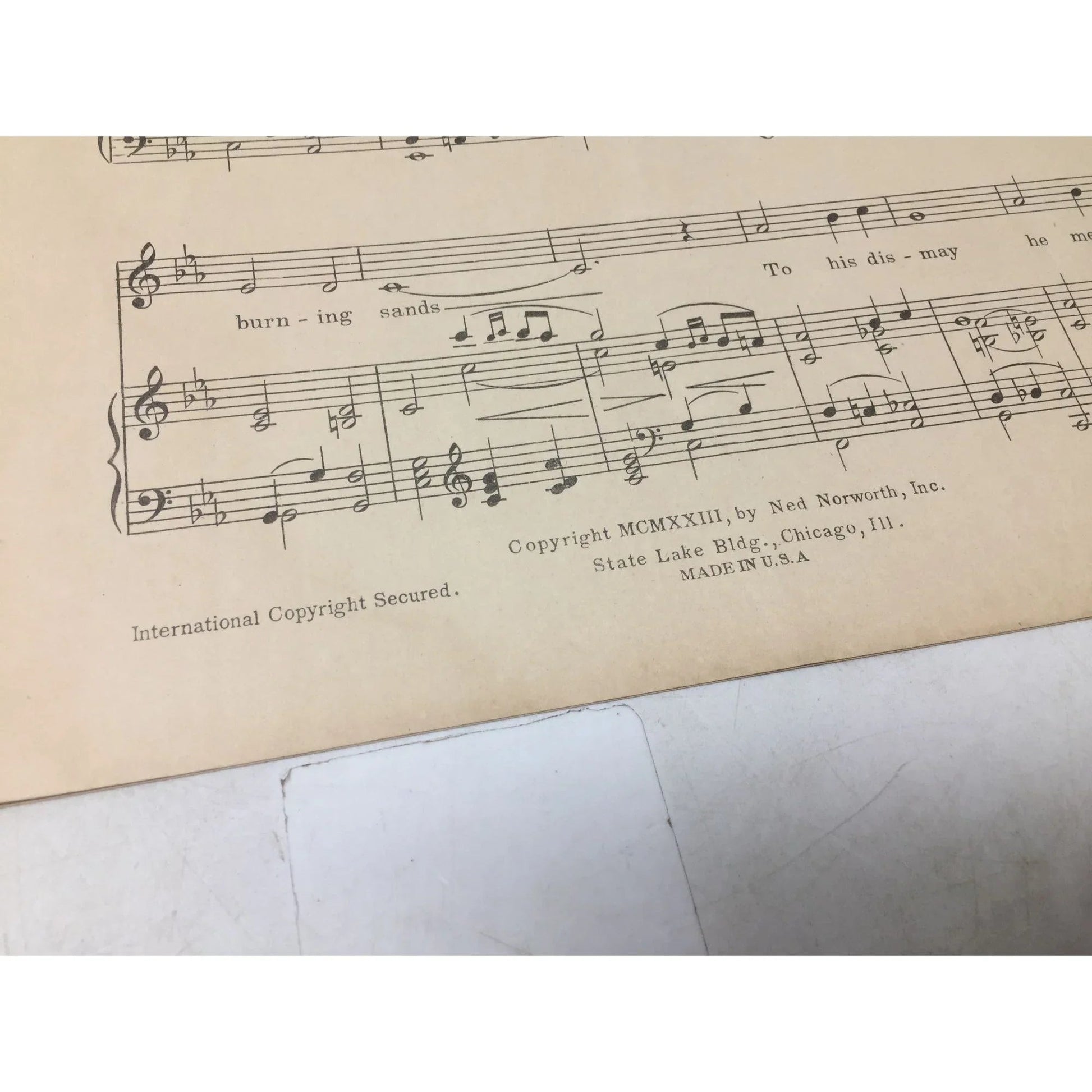 ''IN A COVERED WAGON WITH YOU'' SHEET MUSIC BOOK - A+ Stuff - SHEET MUSIC - A+ Stuff