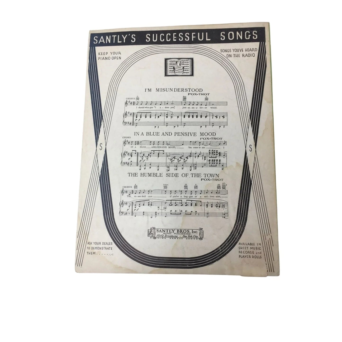 ''IN THE TWINKLING OF AN EYE'' SHEET MUSIC - A+ Stuff - SHEET MUSIC - A+ Stuff