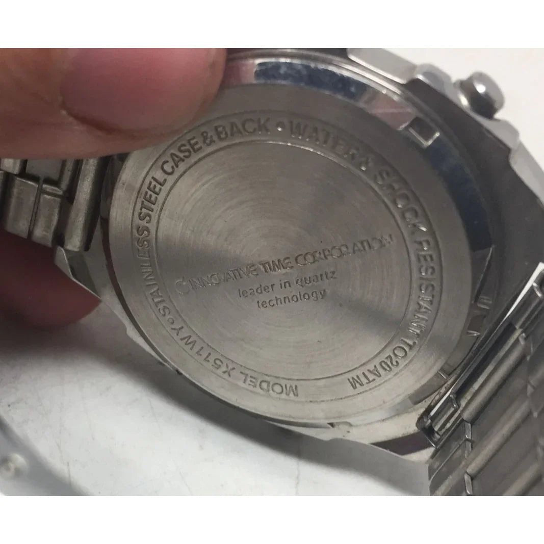 Innovative Time Stainless Steel Water Resistant Quartz Watch Model X511WY - Innovative Time - Watches - A+ Stuff