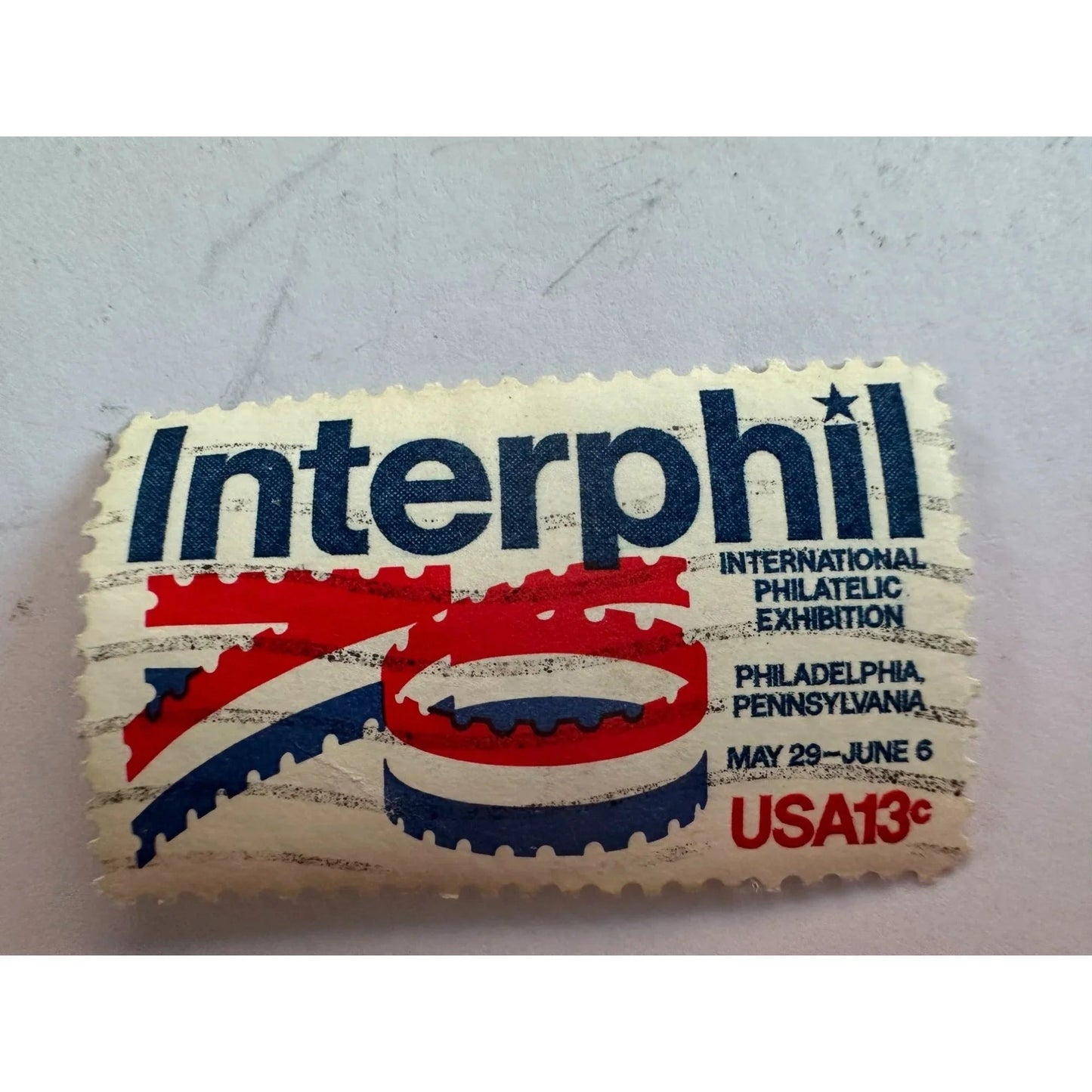 Interphil International Philatelic Exhibition Philadelphia Pennsylvania Postage Stamp - interphil - Stamp - A+ Stuff