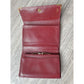 Cartier Burgundy Leather Bifold Wallet with Kisslock Coin Purse