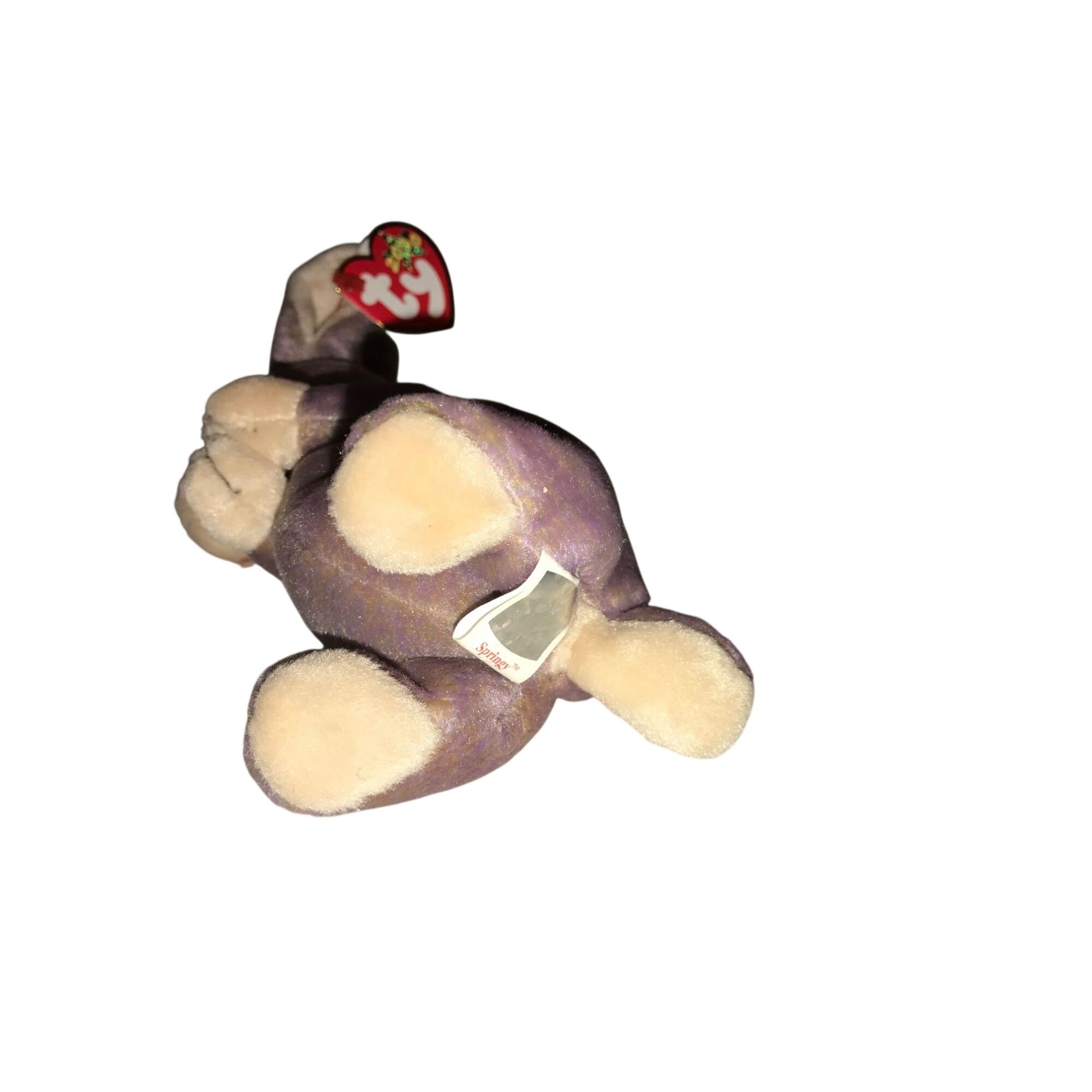 Springy the Bunny Beanie Baby from 2000 TY Beanie Baby  A+ Stuff Plush Toys / Stuffed Animals