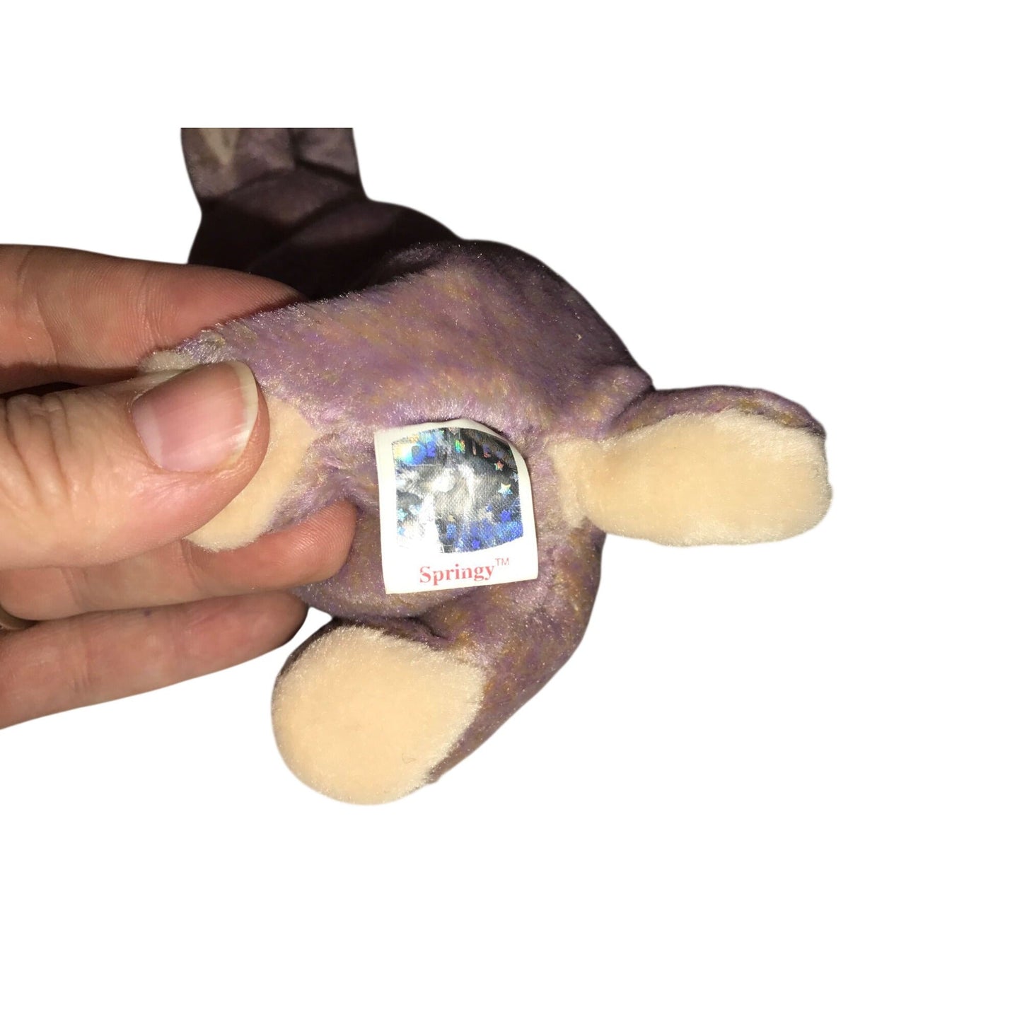 Springy the Bunny Beanie Baby from 2000 TY Beanie Baby  A+ Stuff Plush Toys / Stuffed Animals