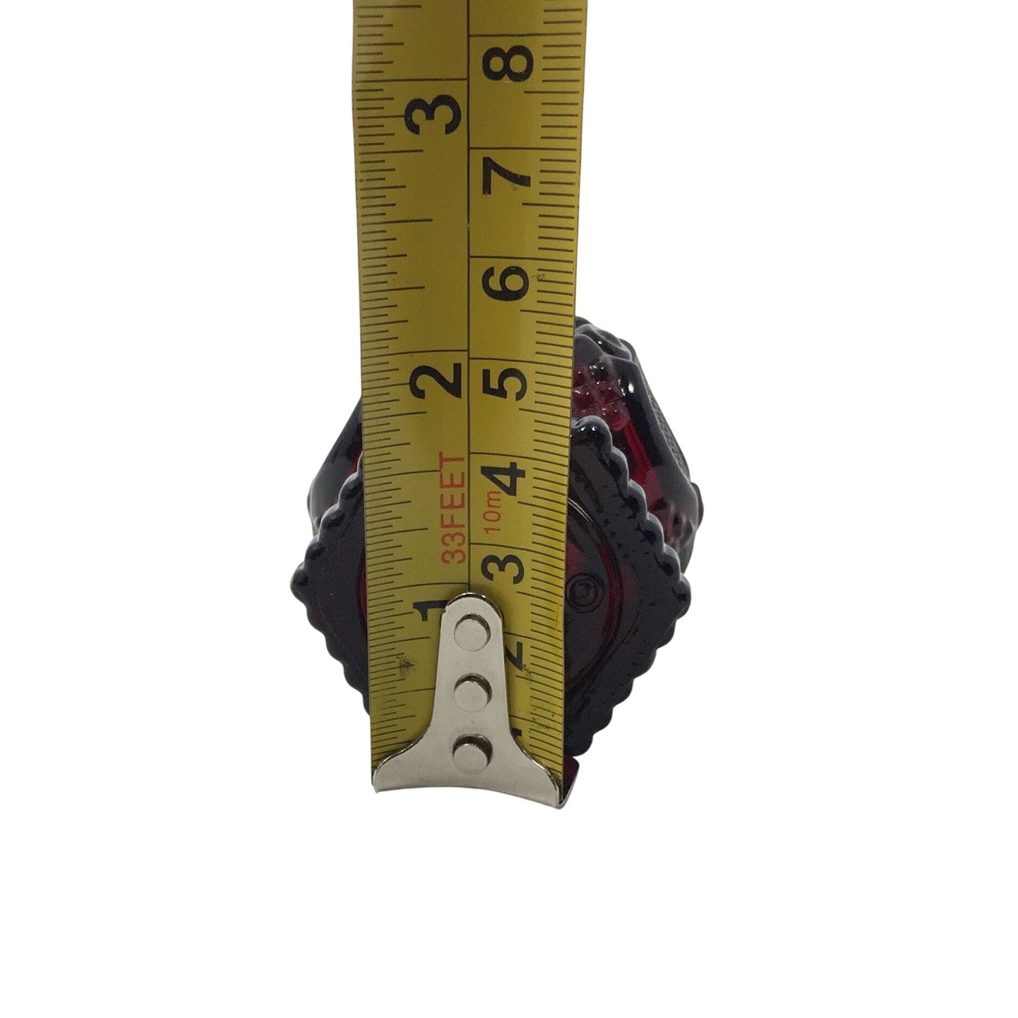 Vintage Avon 1876 Cape Cod Collection Ruby Red Glass Salt and Pepper Shaker Set Avon  A+ Stuff Salt & Pepper Shakers