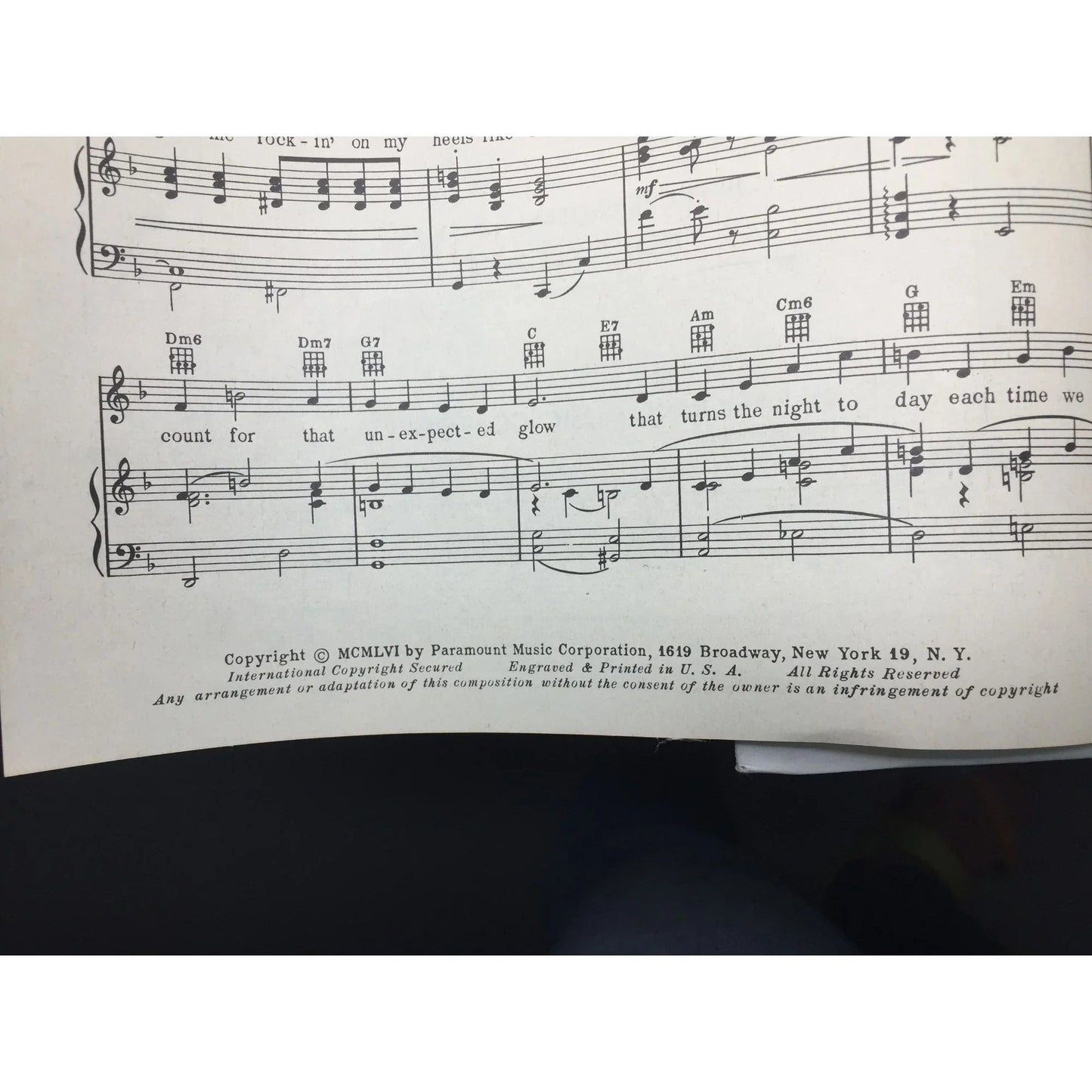 ''It looks like you love me'' by Paul Francis Webster/Sammy Fain - Vintage Sheet Music - A+ Stuff - SHEET MUSIC - A+ Stuff
