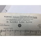 ''It looks like you love me'' by Paul Francis Webster/Sammy Fain - Vintage Sheet Music - A+ Stuff - SHEET MUSIC - A+ Stuff